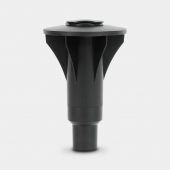 Tubo per Cemento per Stendibiancheria ad Ombrello Lift-O-Matic Advance e SmartLift, Ø 50 mm - Black