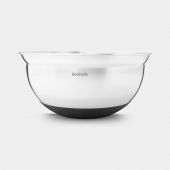 Mixing Bowl 3.0 litre - Matt Steel / Black