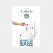 PerfectFit Bags Code H (50-60 litre), Dispenser Pack, 30 Bags