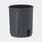 NewIcon Plastic Inner Bucket, 5 litre - Dark Grey