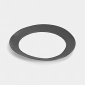 Silicone Rim for Stackable Glass Jar Black