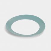 Silicone Rim for Stackable Glass Jar Dark Mint