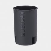 NewIcon Plastic Inner Bucket, 12L - Black - Dark Grey