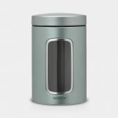 Window Canister 1.4 litre - Metallic Mint