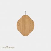 Breakfast Board Oval Oiled Oak