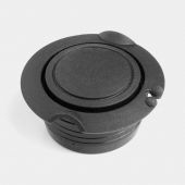 Grondanker dop, diameter 35 mm - Black