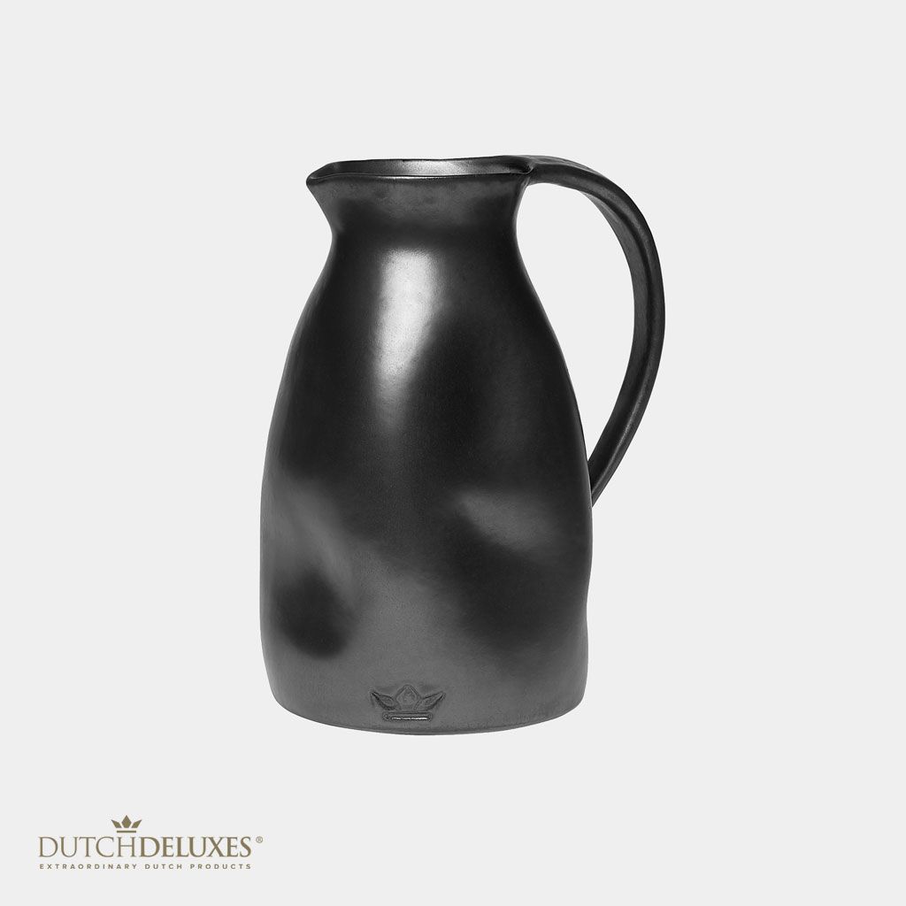 Carafe - Medium -  Céramique Noir Mat