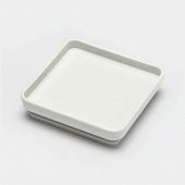 Lid Square Canister, TASTY+ - Light Grey