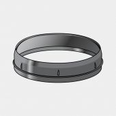 Plastic Sealing Ring for Canisters - Black