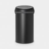 Touch Bin 60 litres - Mineral Moonlight Black