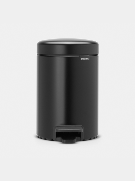 NewIcon Pedal Bin 3 litre - Matt Black | Brabantia