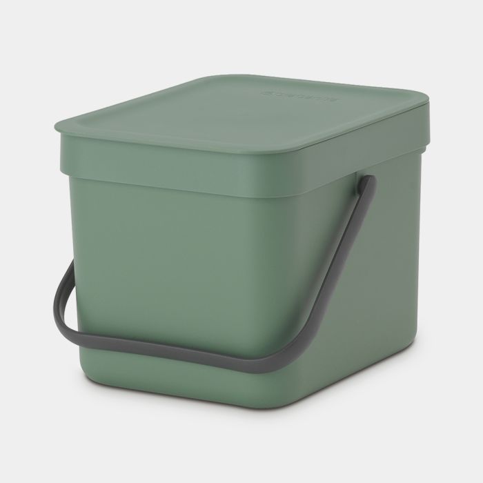 Bo Waste Bin 4 liter - Brilliant Steel | Brabantia