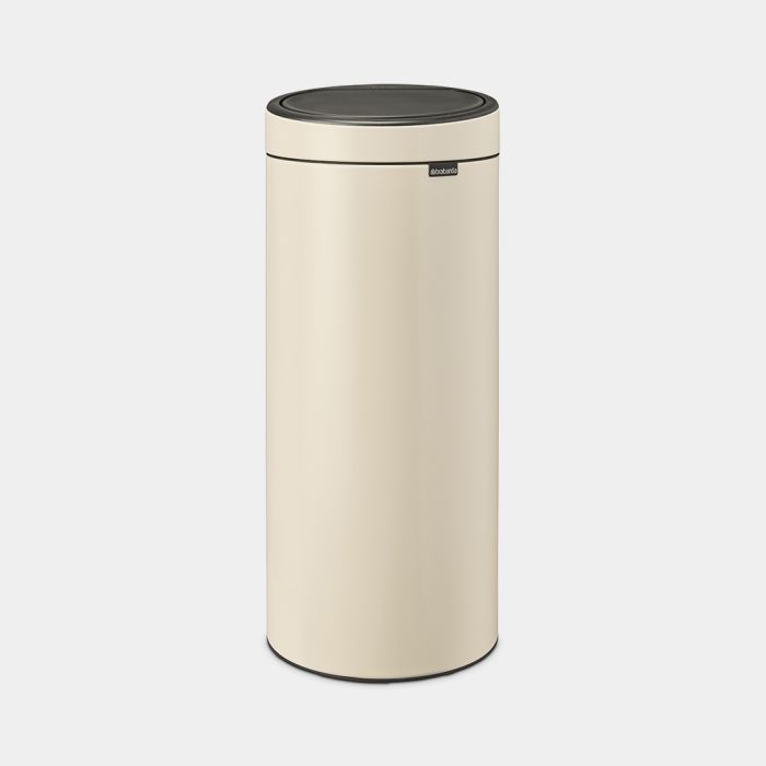 Touch Trash Can New 8 gallon (30 liter) - Soft Beige | Brabantia