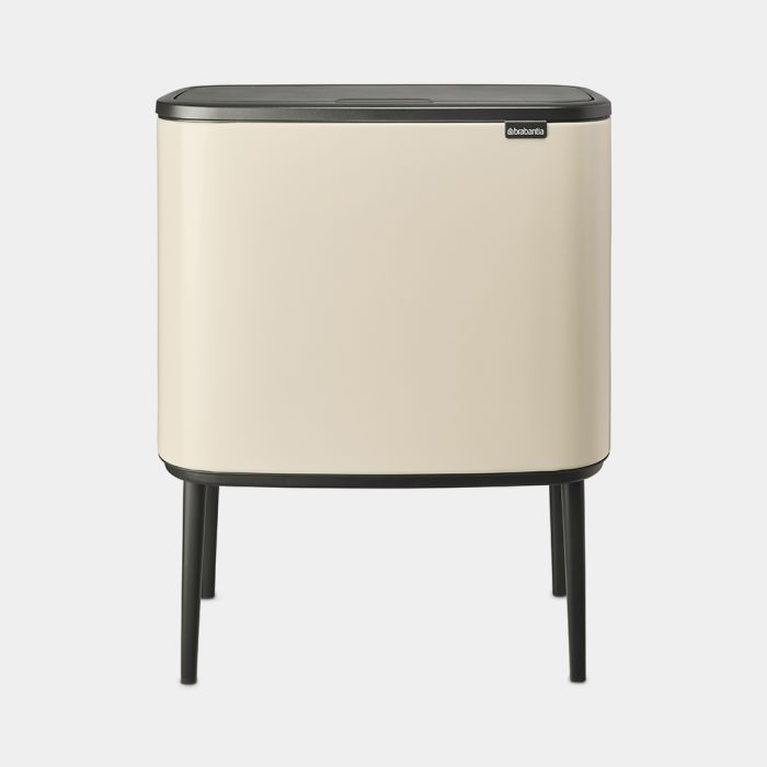 Bo Touch Trash Can 9.5 gallon (36L) - Soft Beige | Brabantia