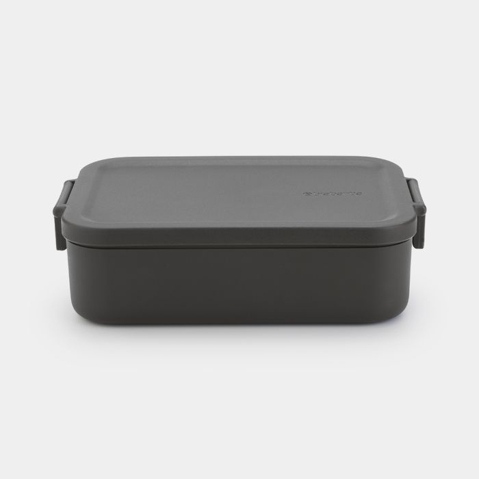 Make Take Lunch Box, Medium, Plastic Dark Grey Brabantia