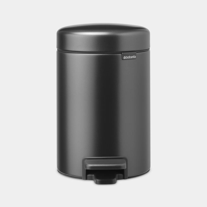 Brabantia Prullenbak / Papierbak - 7 liter - Matt Steel kopen