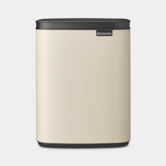 Bo Waste Trash Can 1.9 gallon (7 liter) - Soft Beige | Brabantia