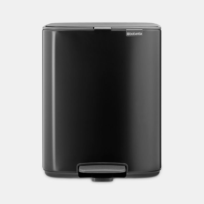Lid NewIcon Step on Trash Can 8 gallon (30 liter) - Dreamy Blue