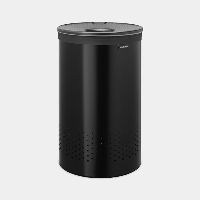 Laundry Bin 60 litre - Matt Black | Brabantia