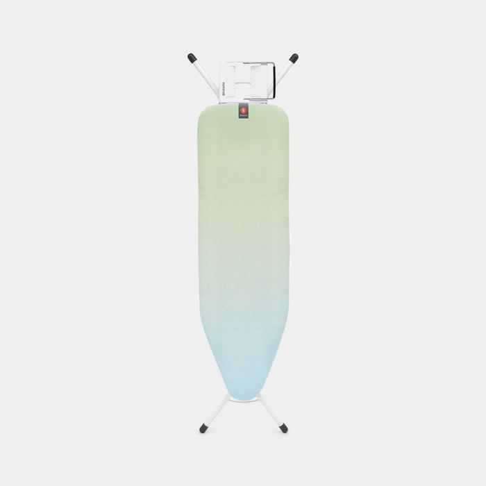 Ironing Board B 48.8 x 14.9 inches (124 x 38 cm), for Steam Iron - Soothing Sea, Fairtrade cotton