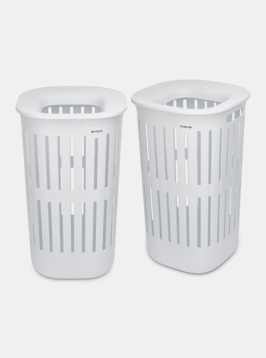 Collect-It Laundry Basket 55L, Set of 2 - White | Brabantia