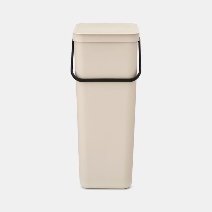 Sort & Go afvalemmer 40 liter - Soft Beige