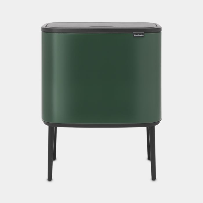 Bo Touch Bin 3 x 11 litre - Pine Green | Brabantia