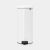 NewIcon Pedal Bin 30 litre - White
