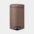 Poubelle à pédale newIcon 12 litres - Satin Taupe
