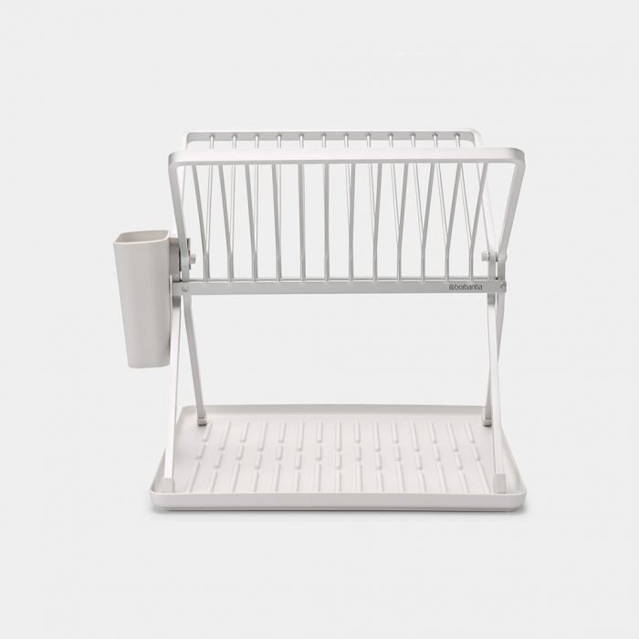 Over the Sink Foldable Dish Drying Rack in Stainless Steel Grey (17.8' –  ViralTikTokThings