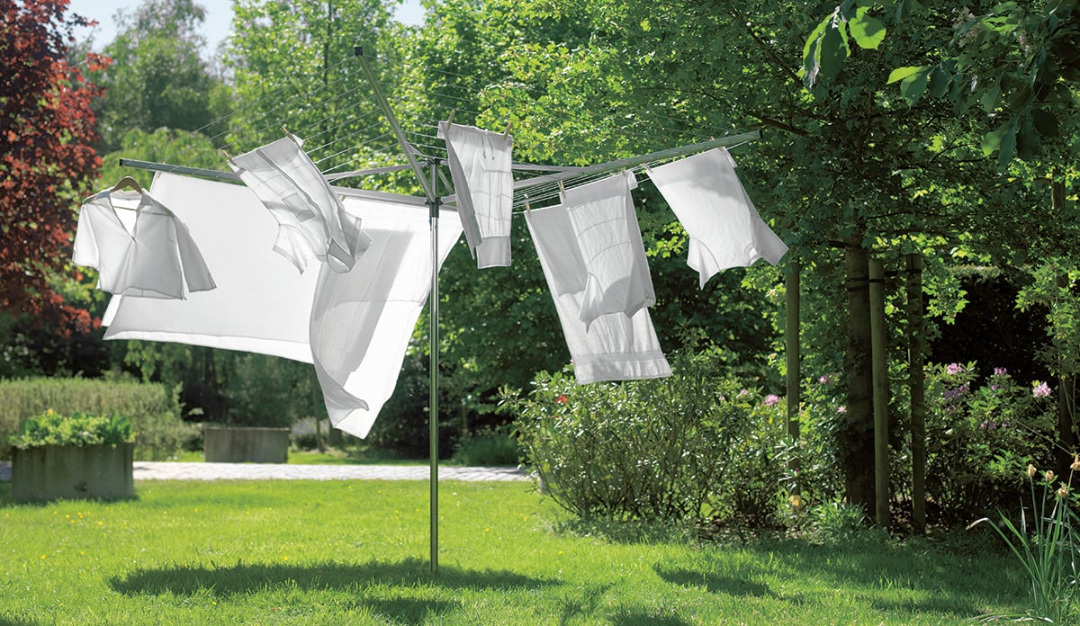 Brabantia Brabantia Droogmolen 50mtr Lift-O-Matic Advance Met Beschermhoes En Wasknijpertas