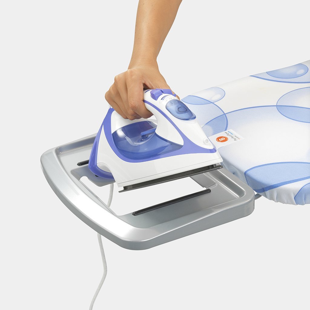 Ironing Board B, 124x38 cm, Solid Steam Iron Rest, PerfectFlow Bubbl