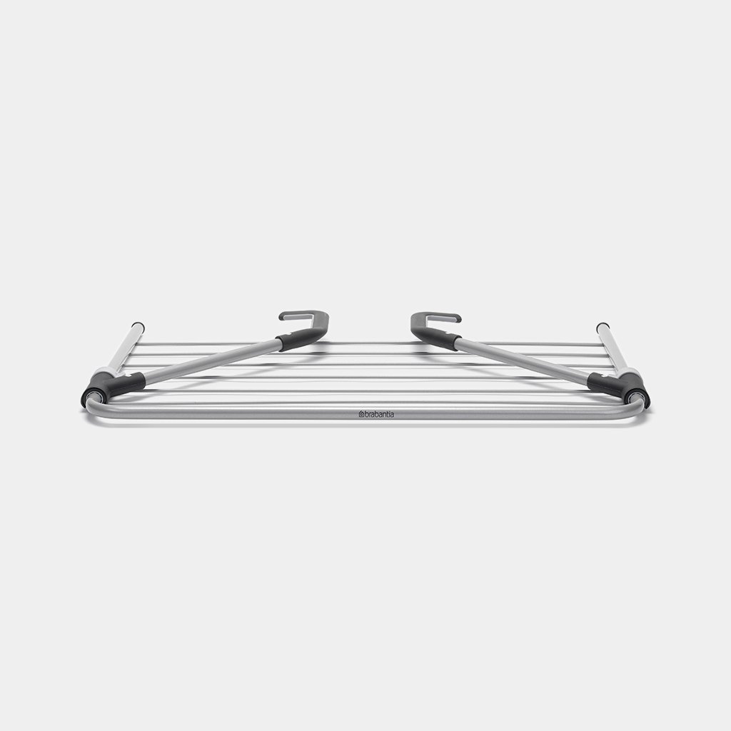 Hanging Drying Rack Metallic Grey Brabantia