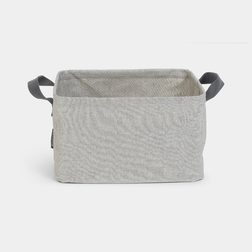 Foldable Laundry Basket, 35 litre Grey Brabantia