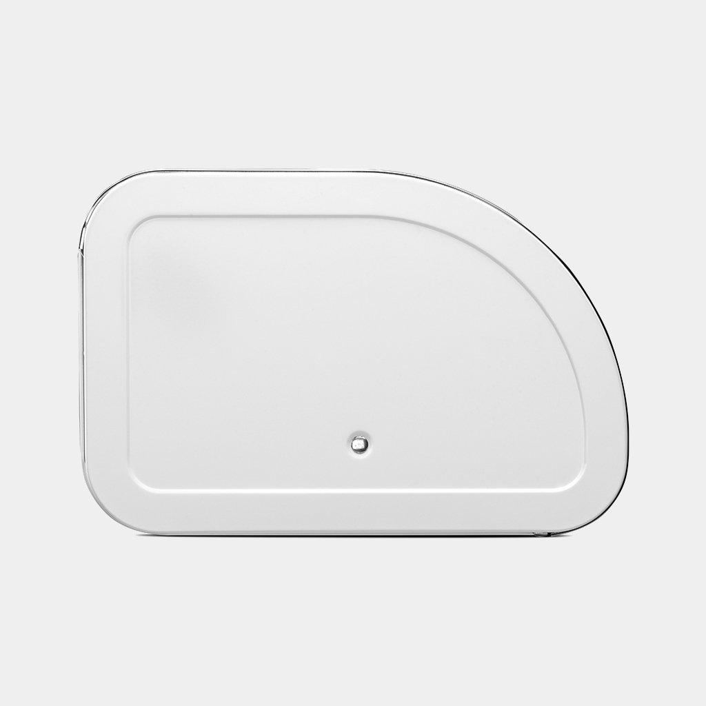 Roll Top Bread Bin White Brabantia HomeDeco.nl