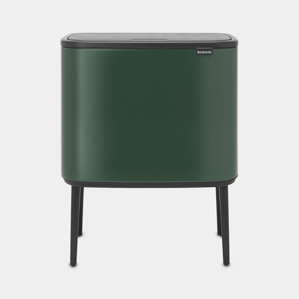 Bo Touch Bin 11 + 23 litre Pine Green Brabantia