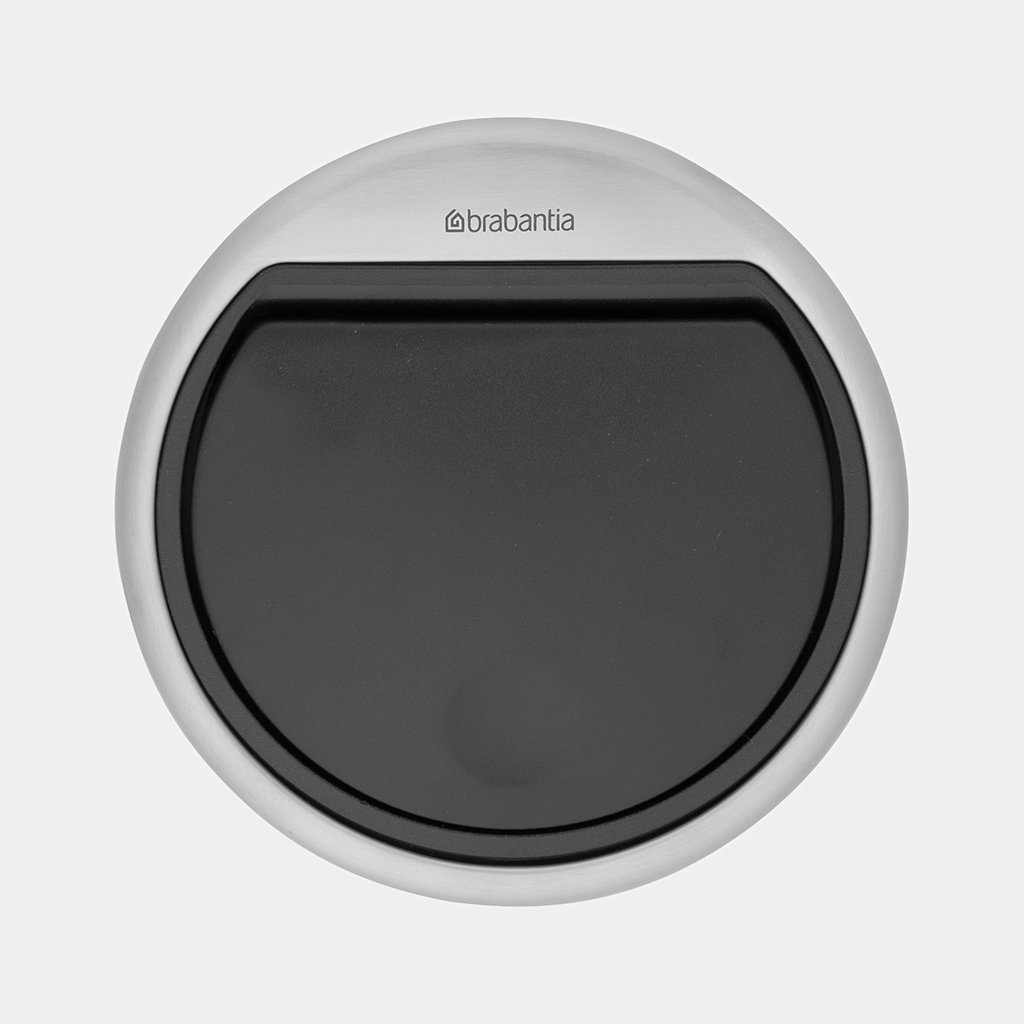 Deksel Touch Bin, 3 liter Matt Steel Brabantia