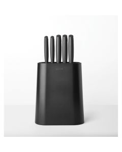 Messerblock mit Messern TASTY+ - Dark Grey