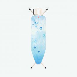 Standard Size B Ironing Board with Steam Iron Rest Ecru Cover Brabantia 