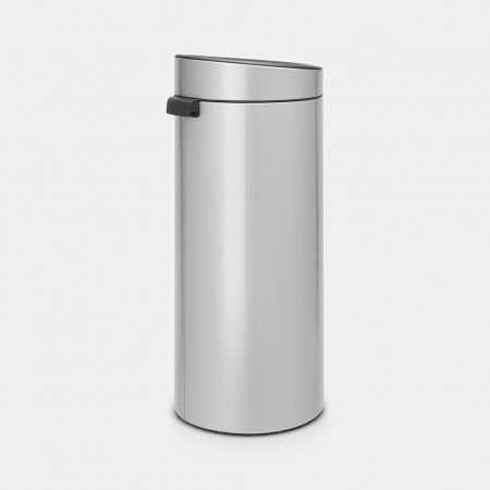 toelage Smash Zo veel Touch Bin New 30 liter - Metallic Grey | Brabantia
