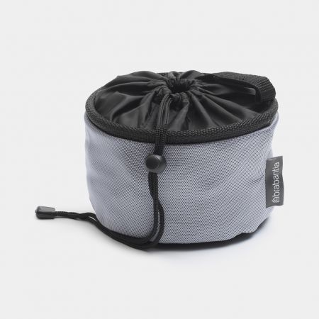 Brabantia Clothes Peg Bag Black Drawstring Spring Clip With 2 Year Guarantee 