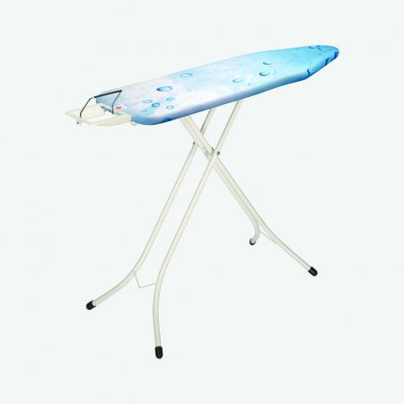 Ironing Board with Steam Iron Rest Size B Ecru Cover Brabantia Standard 