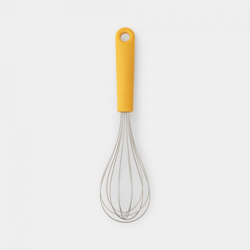 Tasty+ Whisk, Large Honey Yellow Brabantia