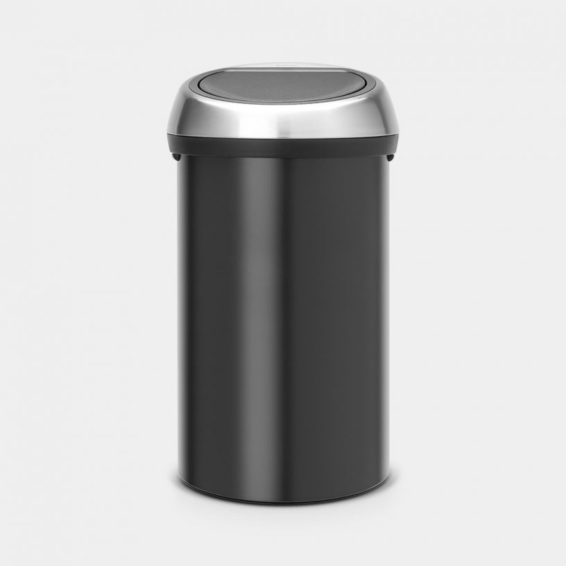 Touch Bin 60 litre Matt Black Brabantia
