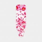 Ironing Board Cover B 124 x 38 cm, Top Layer - Pink Santini