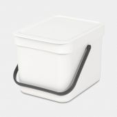 Cubo Sort & Go 6 litros - White