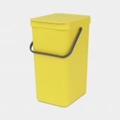 Sort & Go Waste Bin 16 litre - Yellow