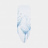 Ironing Board Cover C 124 x 45 cm, Complete Set - Cotton Flower