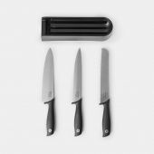 Soporte de cajón para cuchillos más cuchillos TASTY+ - Dark Grey