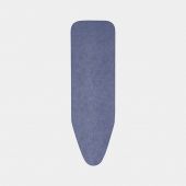 Funda para mesa de planchar A 110 x 30 cm, con capa superior - Denim Blue